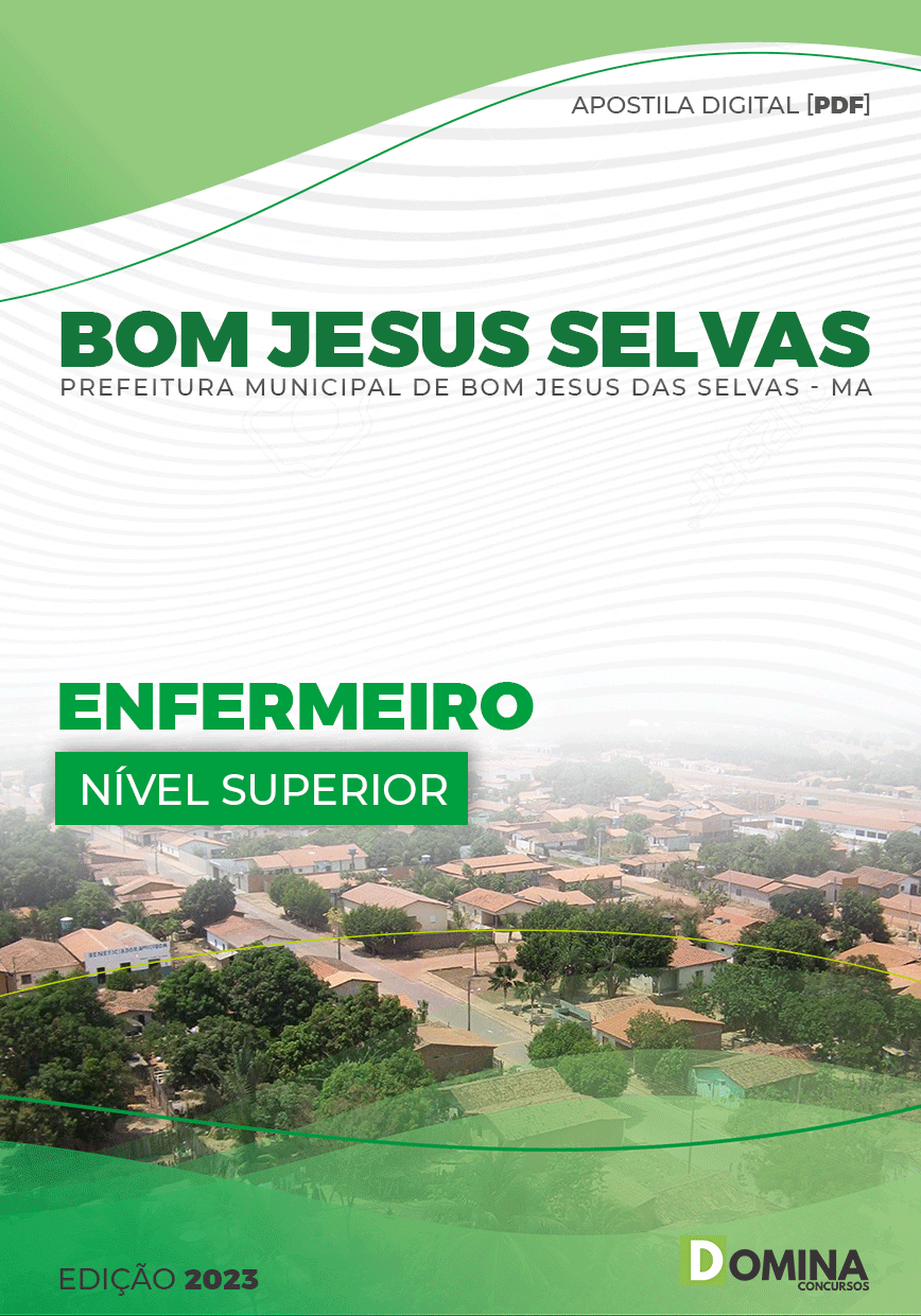 Apostila Pref Bom Jesus Selvas MA 2023 Enfermeiro