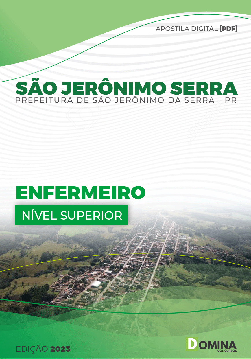 Apostila Pref São Jerônimo Serra PR 2023 Enfermeiro