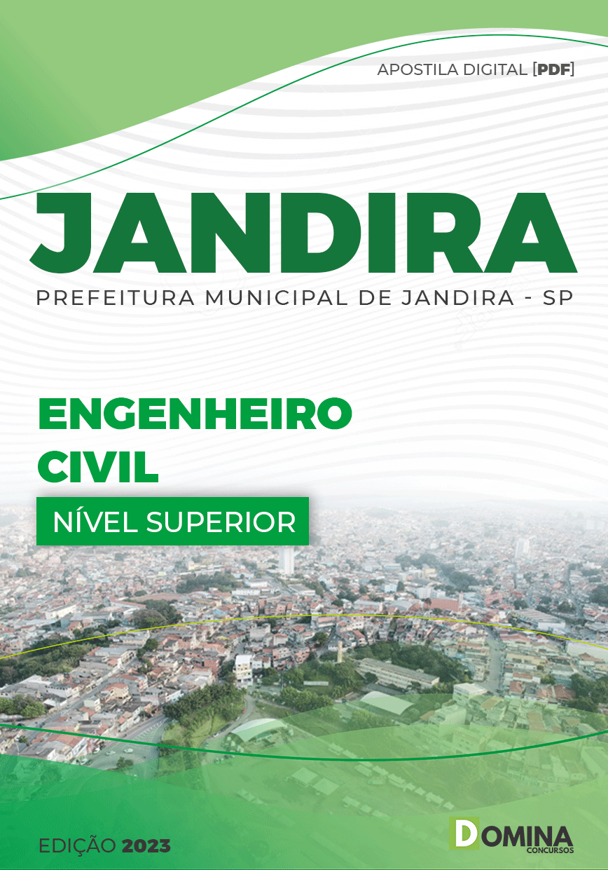 Apostila Concurso Pref Jandira SP 2023 Engenheiro Civil