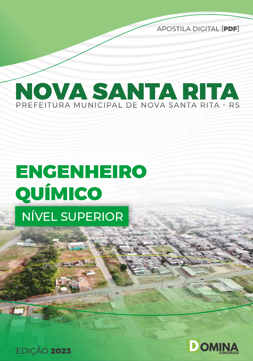Apostila Pref Nova Santa Rita RS 2023 Engenheiro Químico