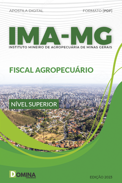 Apostila Concurso IMA MG 2023 Fiscal Agropecuário