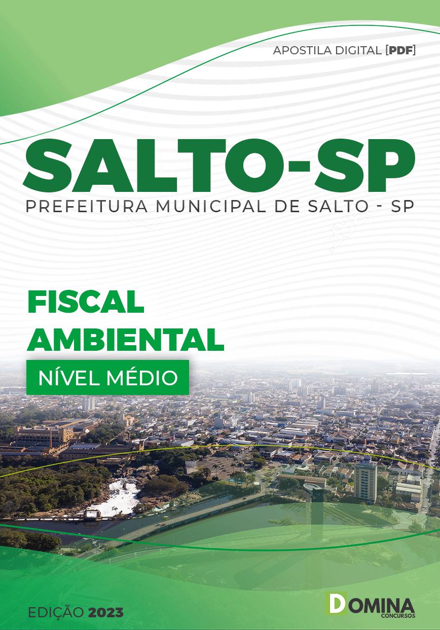 Apostila Concurso Pref Salto SP 2023 Fiscal Ambiental