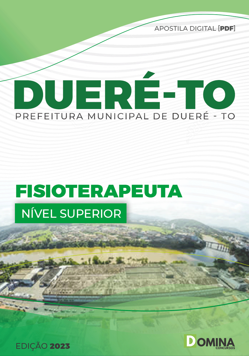 Apostila Concurso Pref Dueré TO 2023 Fisioterapeuta