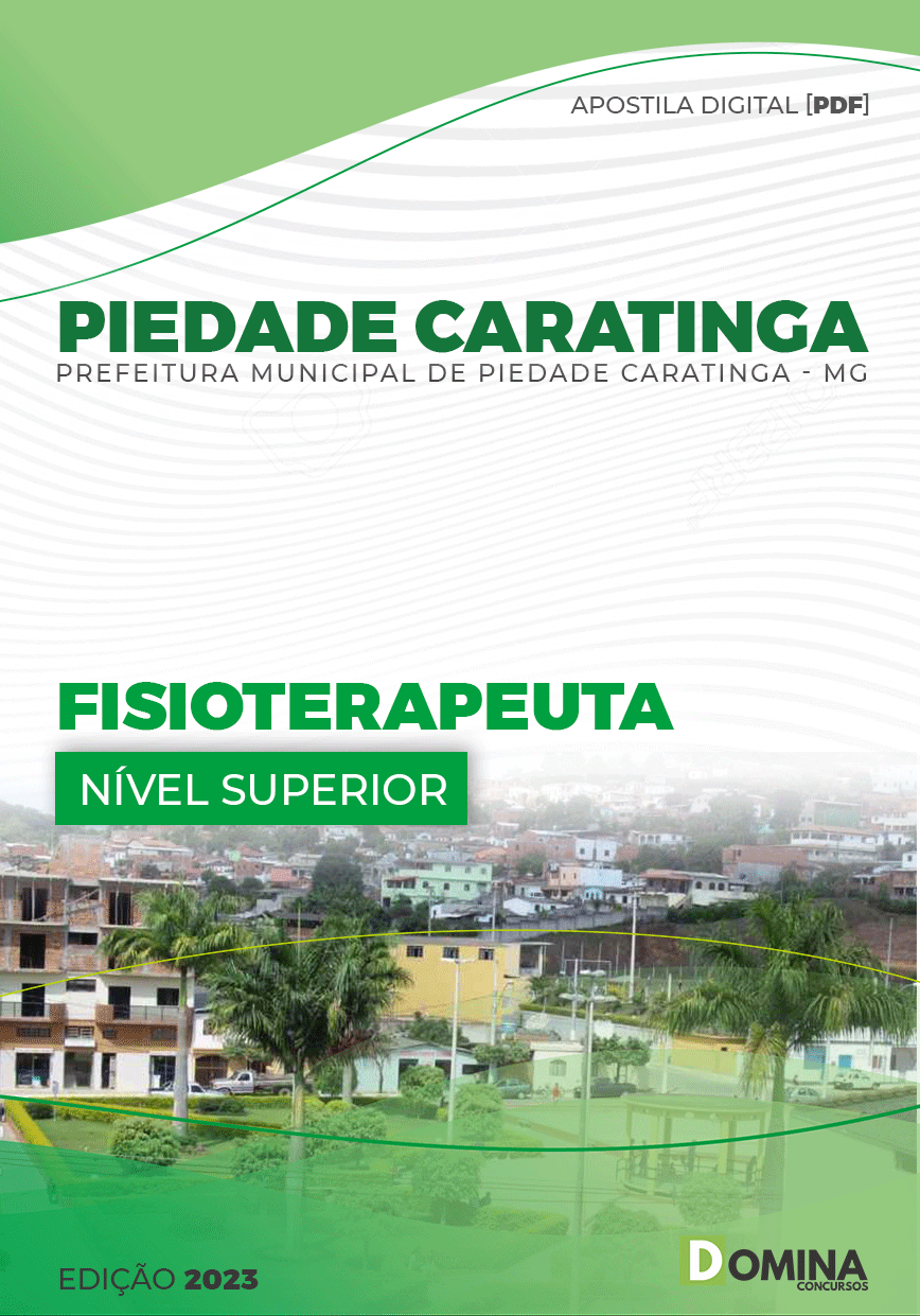 Apostila Pref Piedade Caratinga MG 2023 Fisioterapeuta