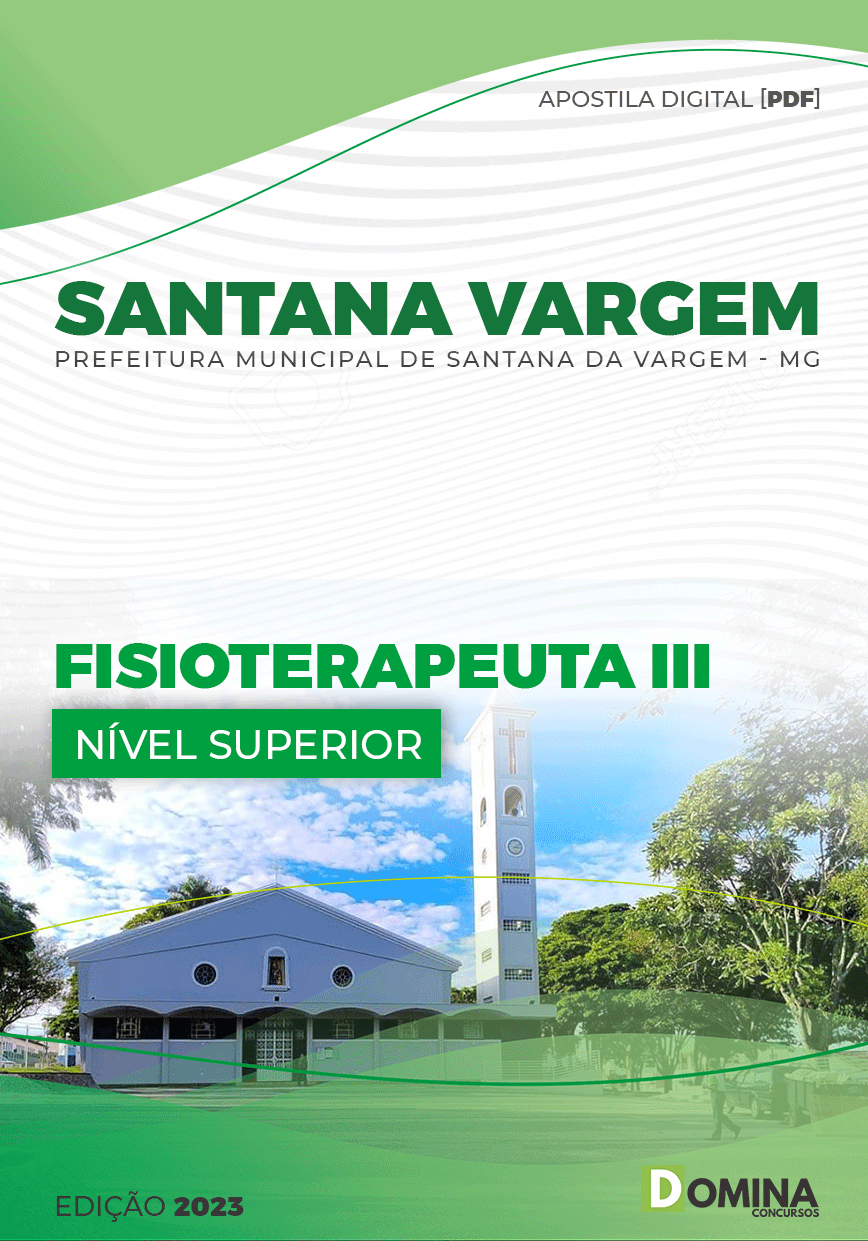 Apostila Pref Santana Vargem MG 2023 Fisioterapeuta II