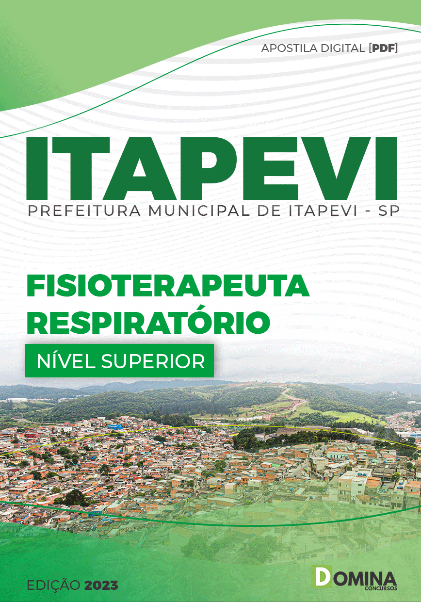 Apostila Pref Itapevi SP 2023 Fisioterapeuta Respiratório