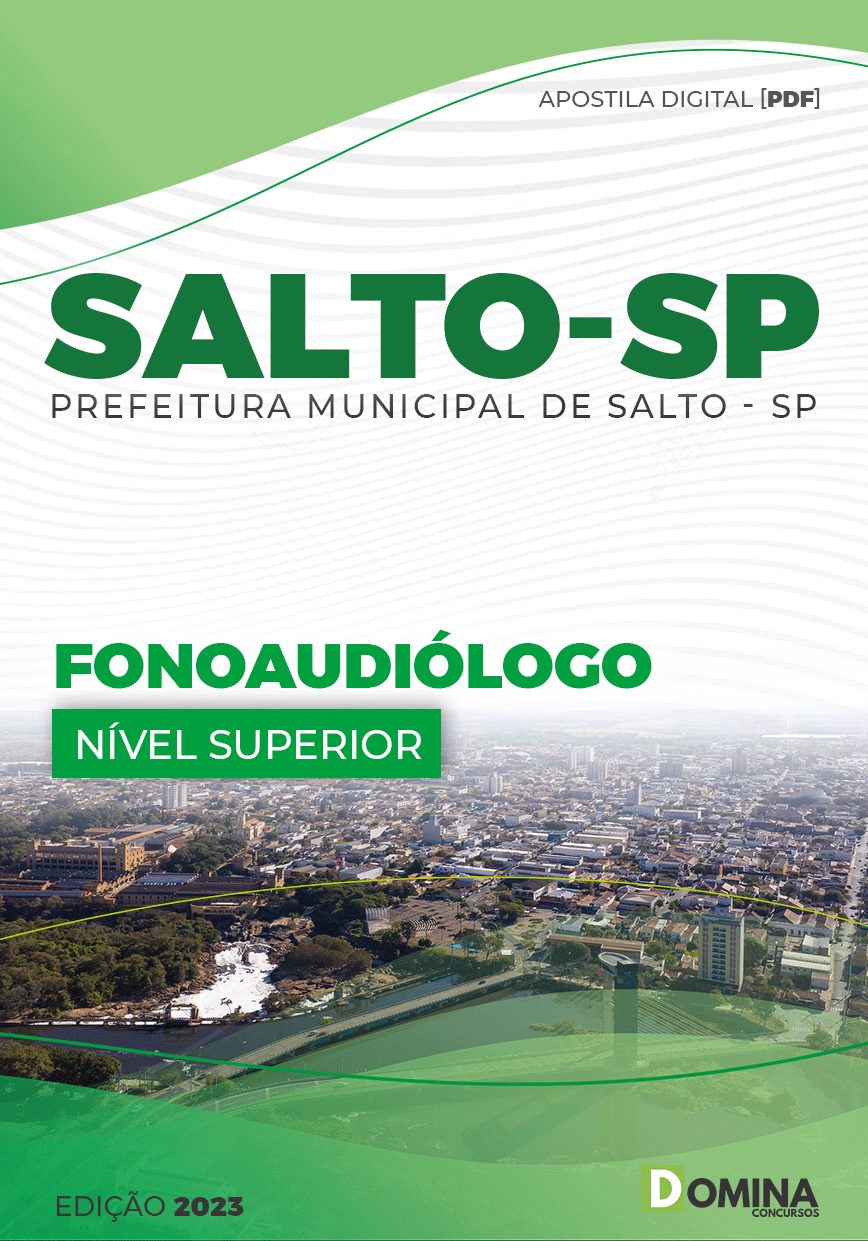 Apostila Concurso Pref Salto SP 2023 Fonoaudiólogo