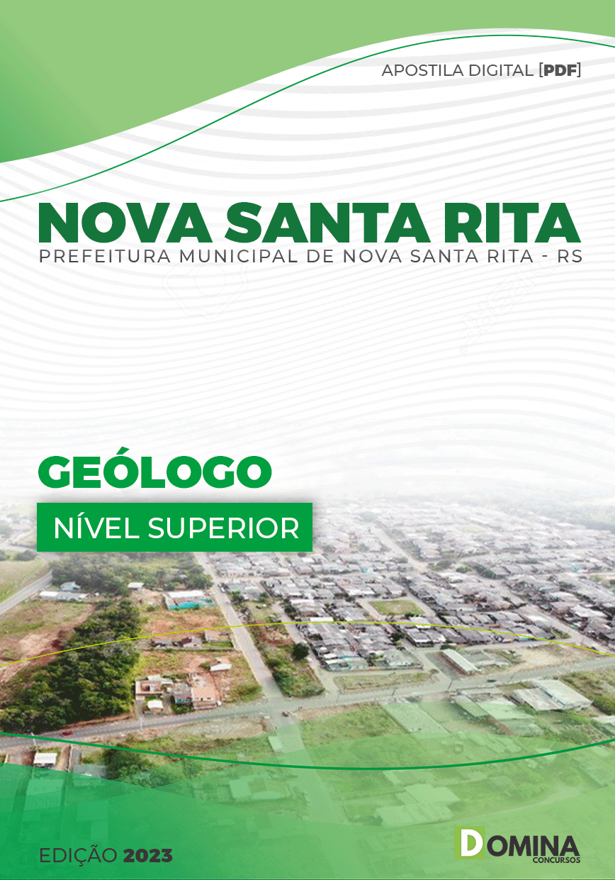 Apostila Digital Pref Nova Santa Rita RS 2023 Geólogo