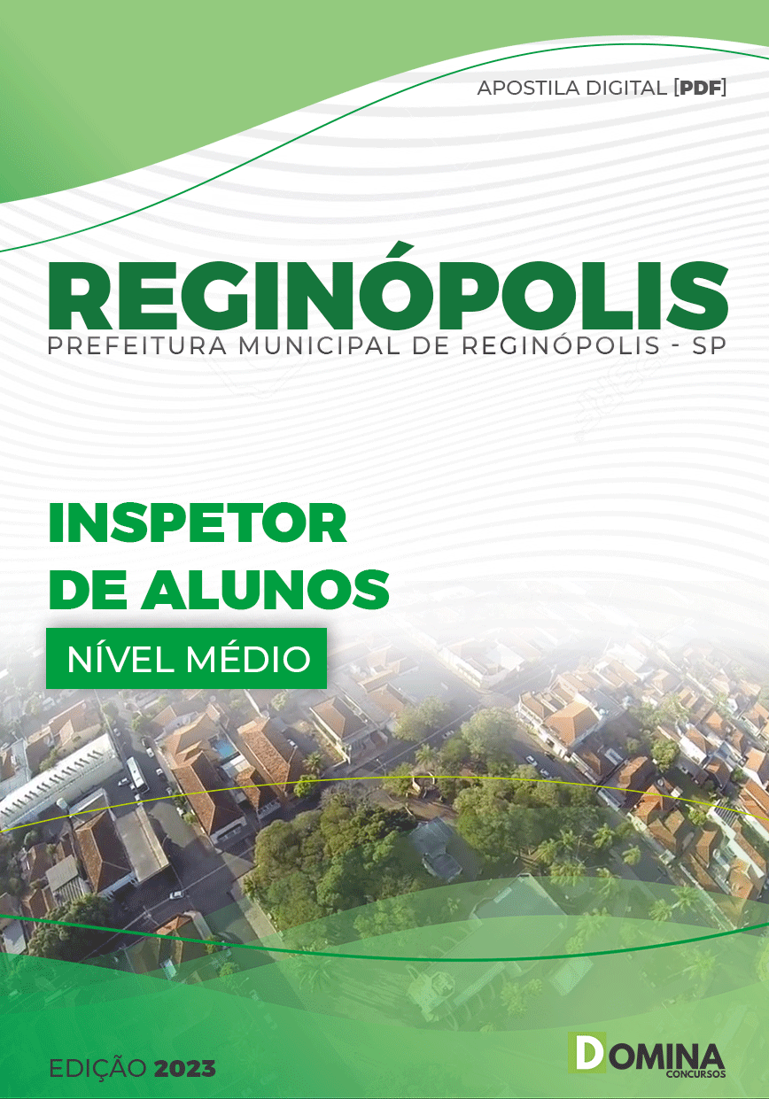 Apostila Pref Reginópolis SP 2023 Inspetor Alunos