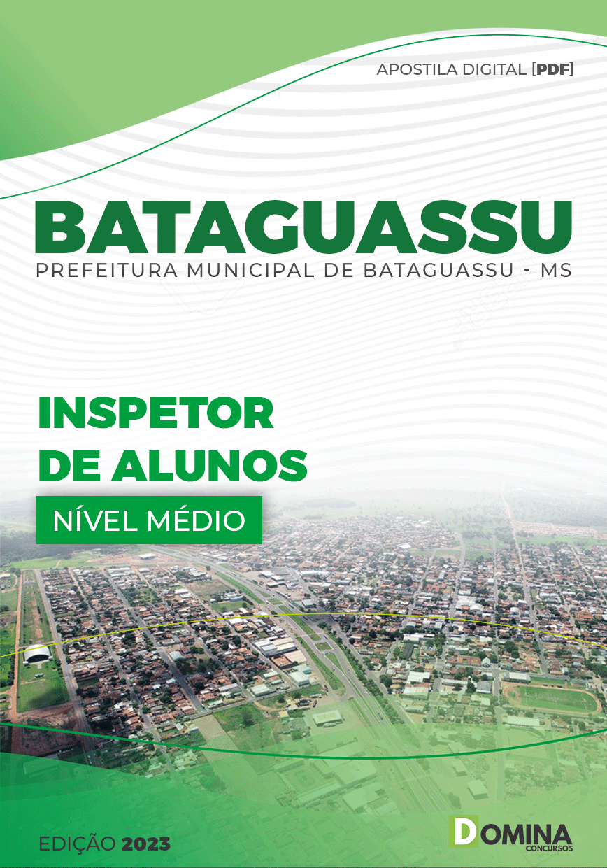 Apostila Digital Pref Bataguassu MS 2023 Inspetor Alunos