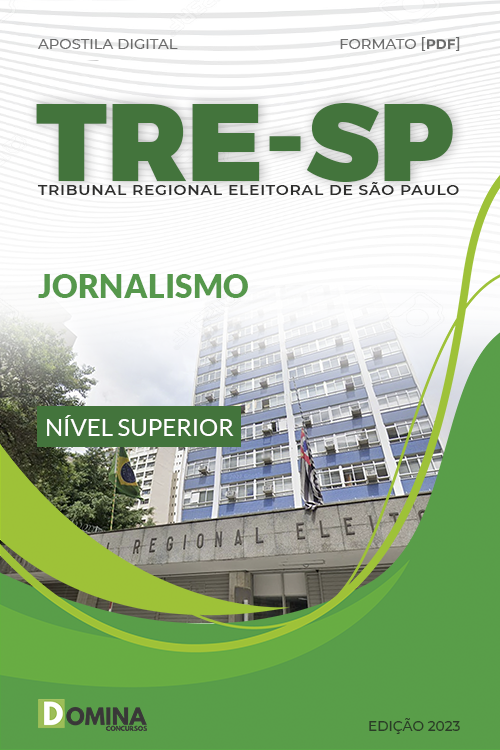 Apostila Concurso Digital TRE SP 2023 Jornalismo