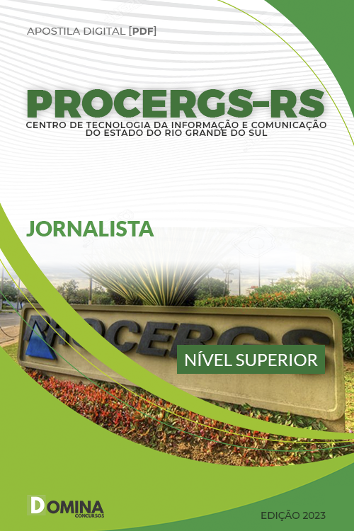 Apostila PROCERGS RS 2023 Analista Técnico Jornalista