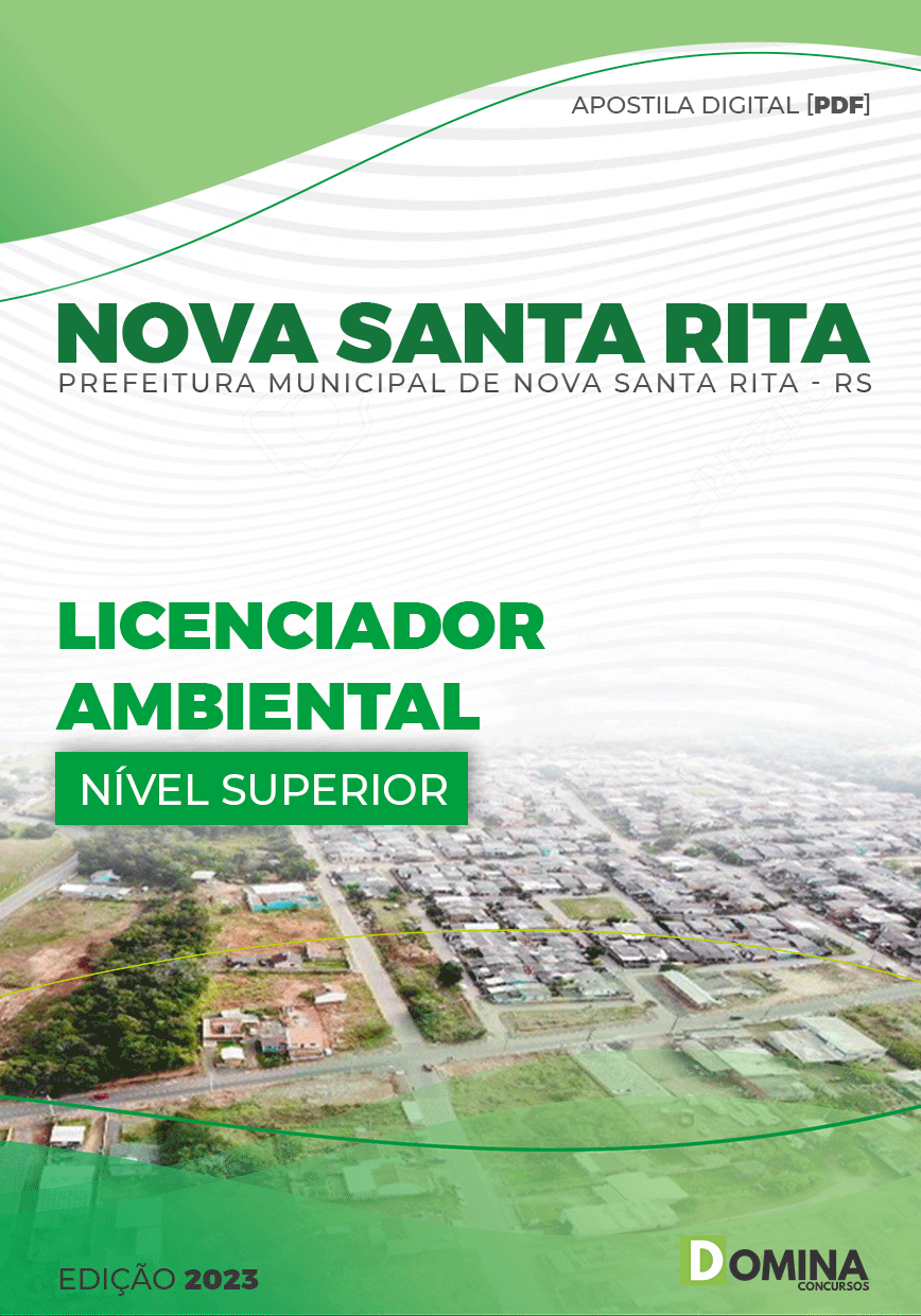 Apostila Pref Nova Santa Rita RS 2023 Licenciador Ambiental