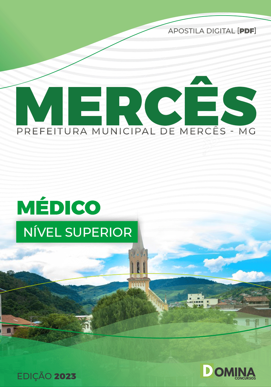 Apostila Concurso Pref Mercês MG 2023 Médico