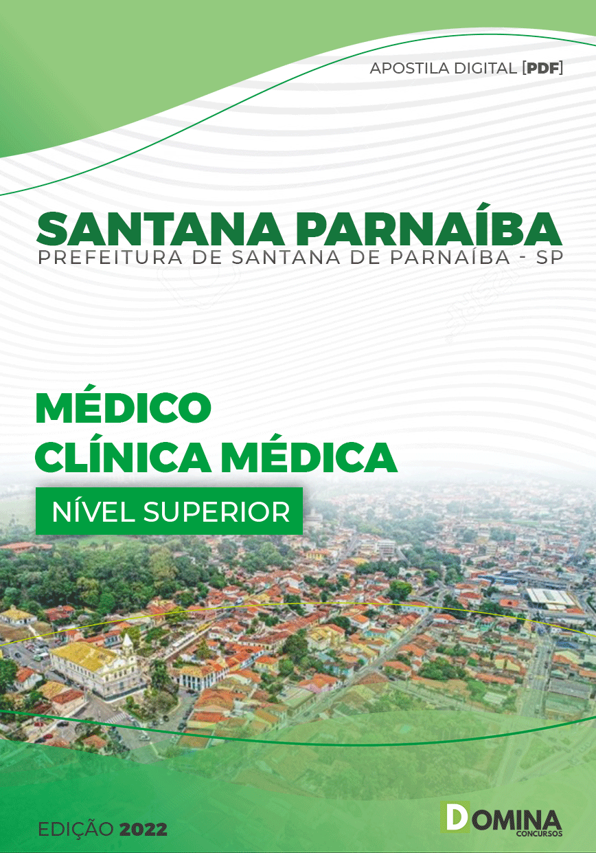 Apostila Pref Santana Parnaíba SP 2023 Médico Clínico Geral