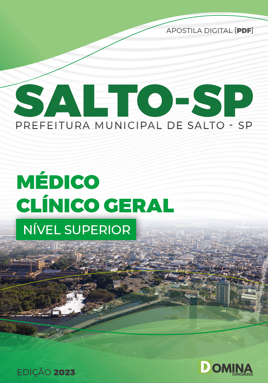 Apostila Concurso Pref Salto SP 2023 Médico Clínico Geral