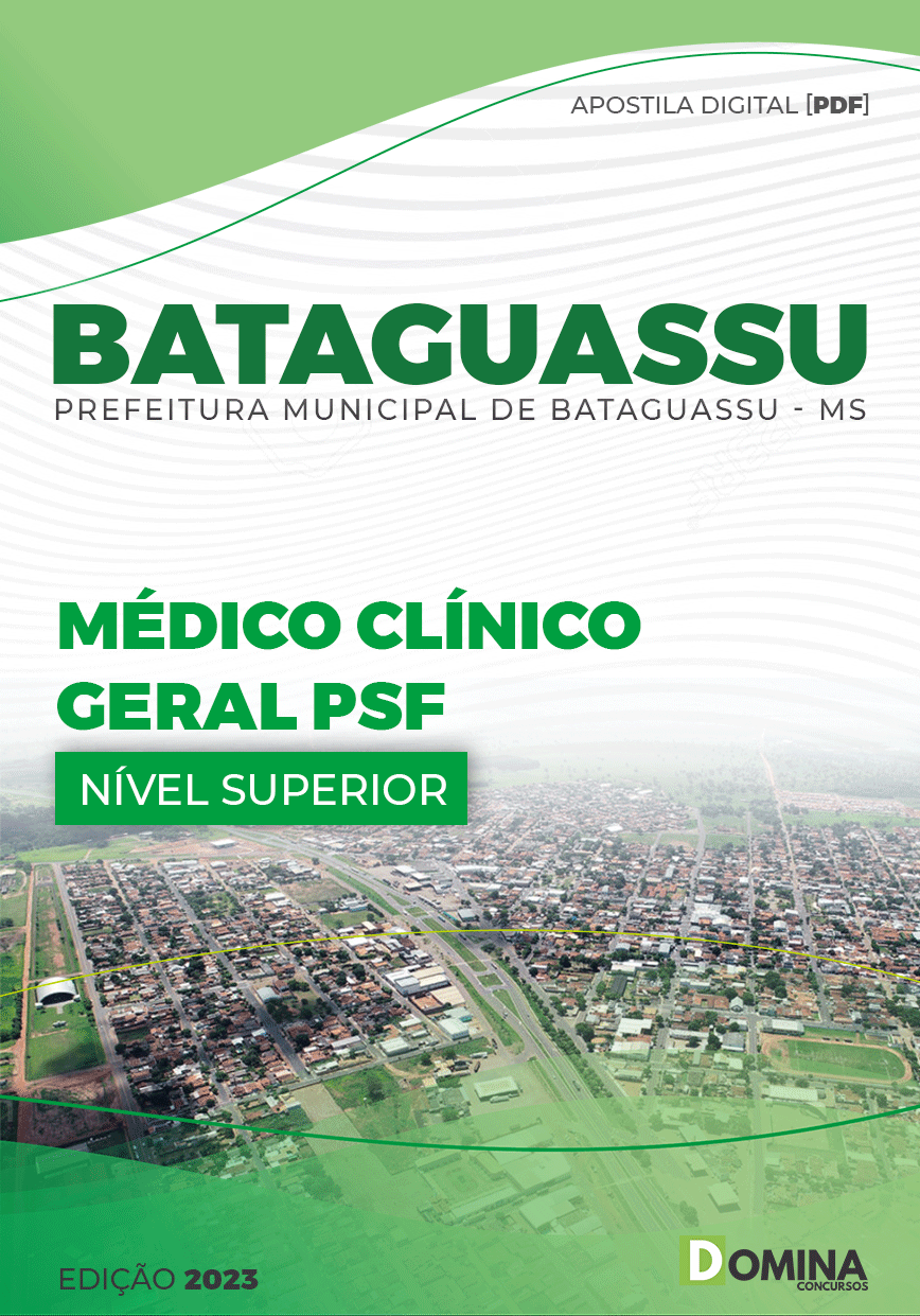Apostila Digital Pref Bataguassu MS 2023 Médico Clínico Geral