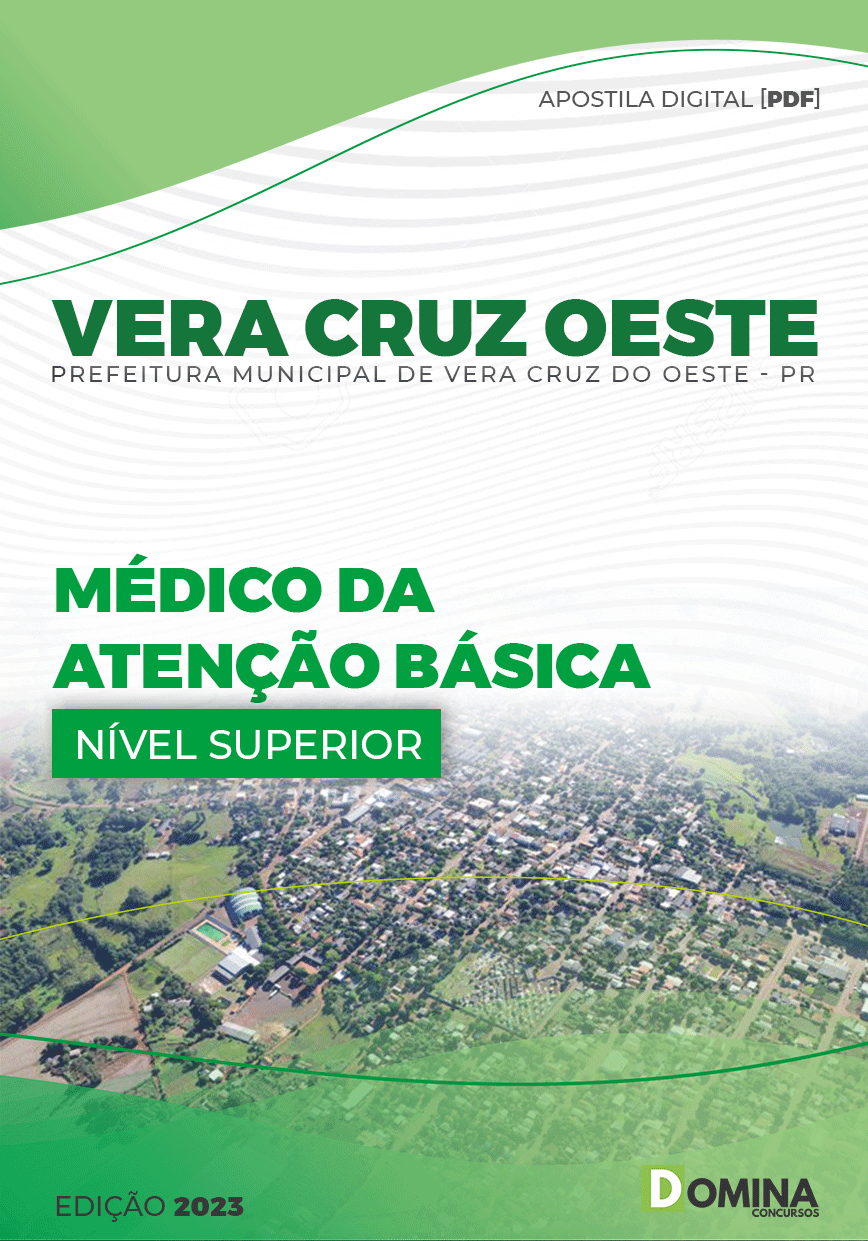 Apostila Digital Pref Vera Cruz Oeste PR 2023 Médico