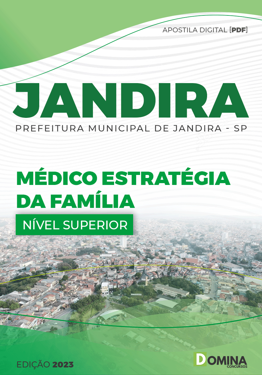 Apostila Pref Jandira SP 2023 Médico Estratégia Família