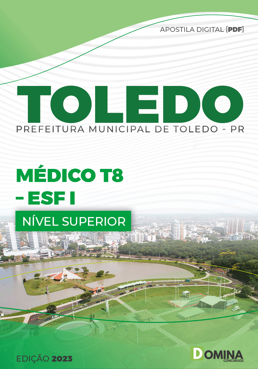 Apostila Concurso Pref Toledo PR 2023 Médico ESF