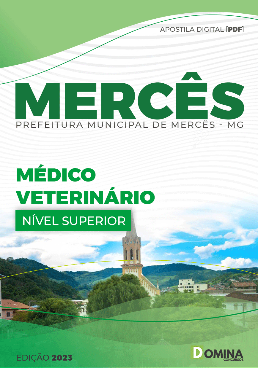 Apostila Pref Mercês MG 2023 Médico Veterinário