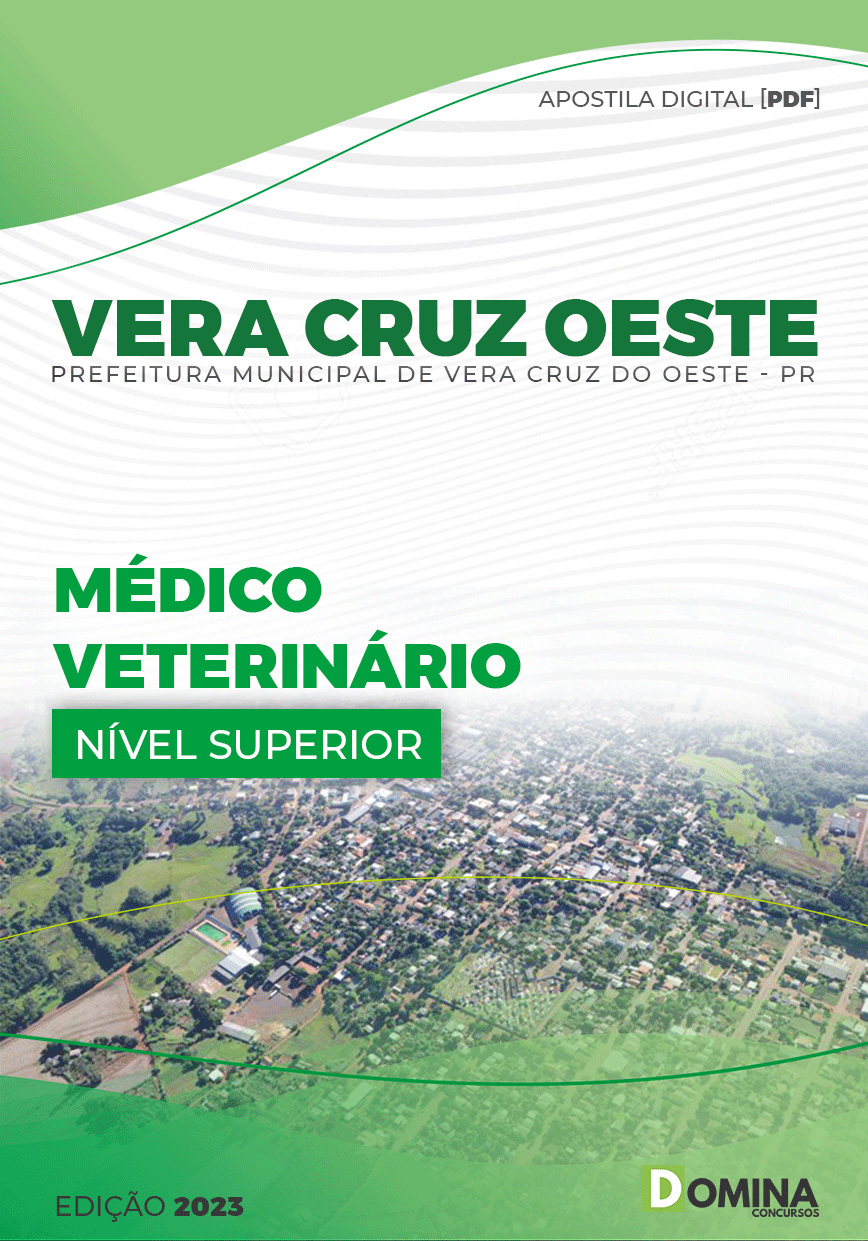 Apostila Pref Vera Cruz Oeste PR 2023 Médico Veterinário