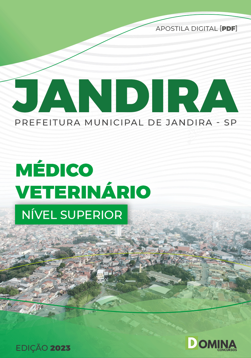 Apostila Concurso Pref Jandira SP 2023 Médico Veterinário