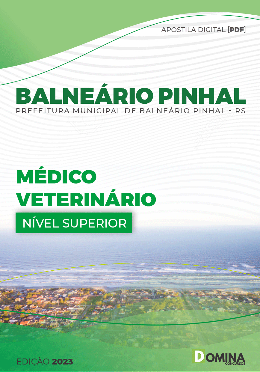 Apostila Pref Balneário Pinhal RS 2023 Médico Veterinário