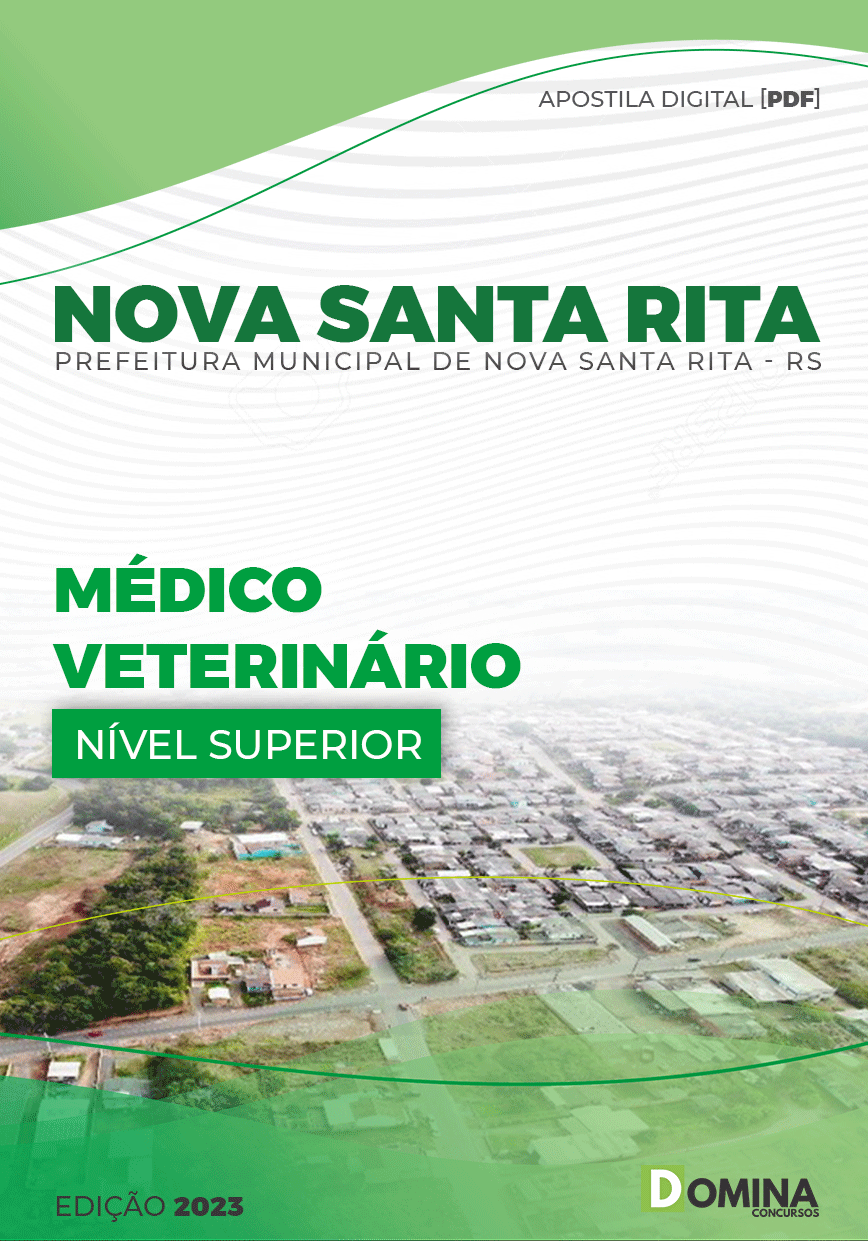 Apostila Pref Nova Santa Rita RS 2023 Médico Veterinário