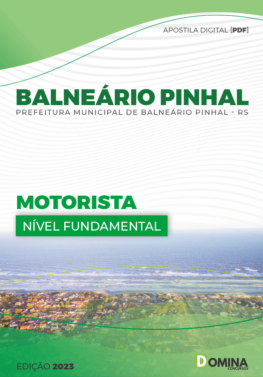 Apostila Digital Pref Balneário Pinhal RS 2023 Motorista