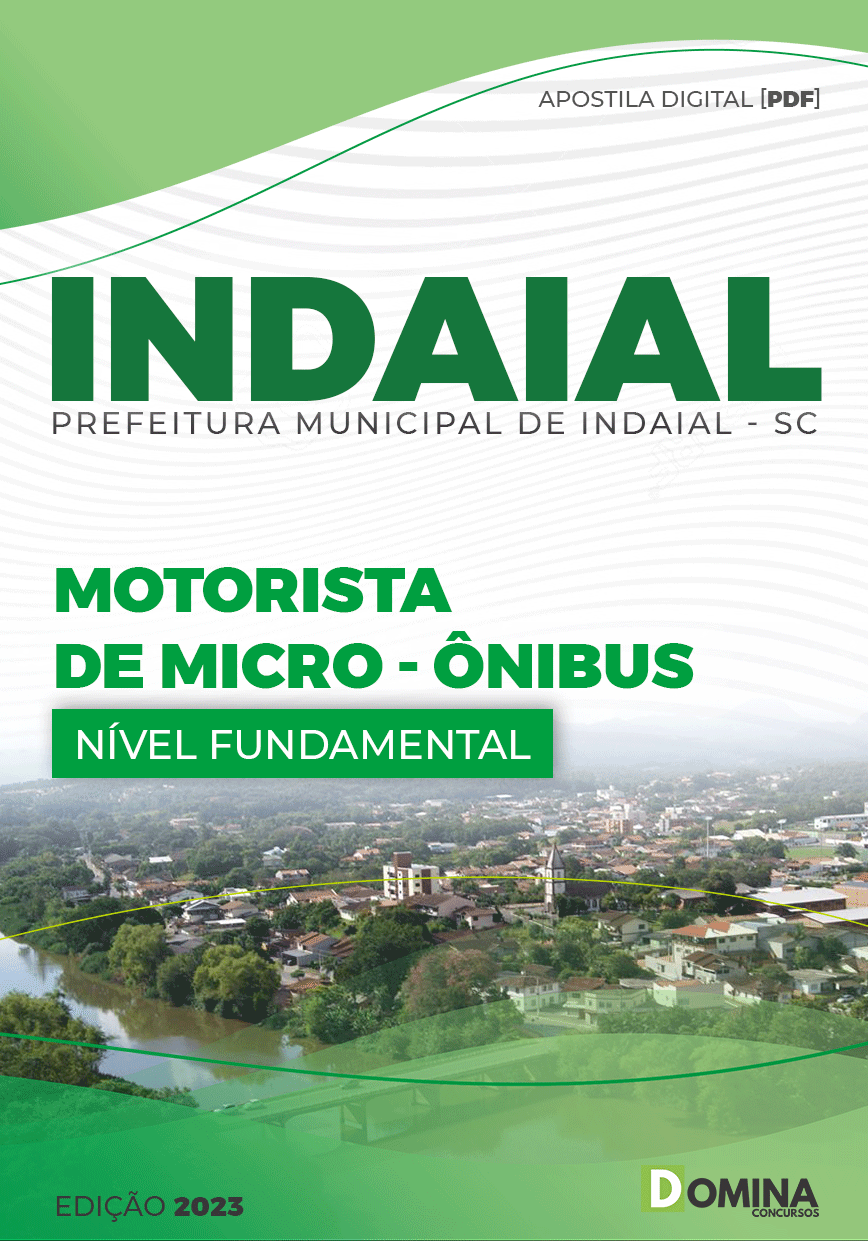 Apostila Concurso Pref Indaial SC 2023 Motorista Micro Ônibus