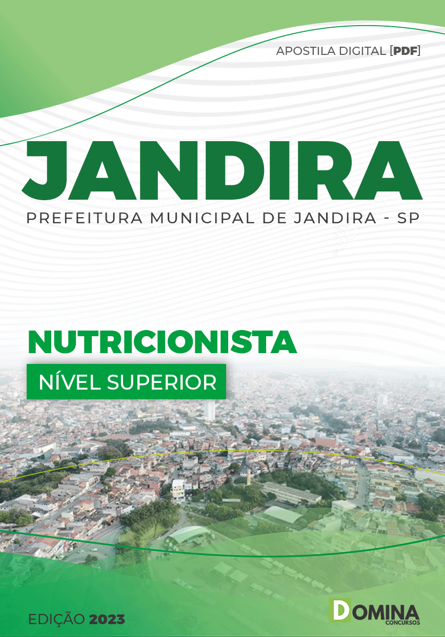 Apostila Concurso Pref Jandira SP 2023 Nutricionista
