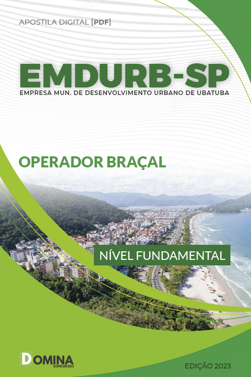 Apostila Concurso ENDRB SP 2023 Operador Braçal