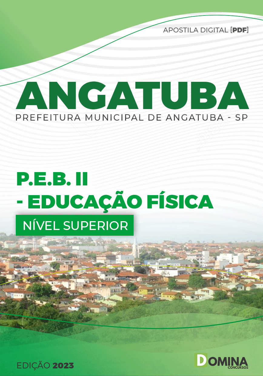 Apostila Pref Angatuba SP 2023 Professor EB Educação Física