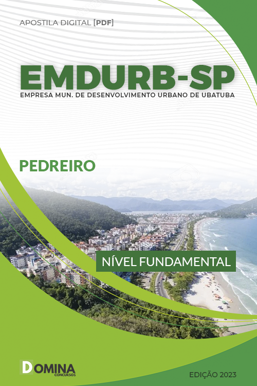Apostila Digital Concurso ENDRB SP 2023 Pedreiro
