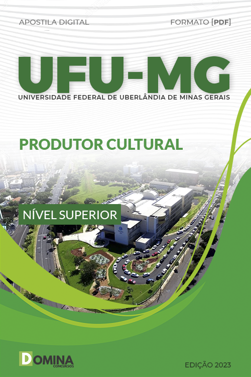 Apostila Concurso UFU MG 2023 Produtor Cultural