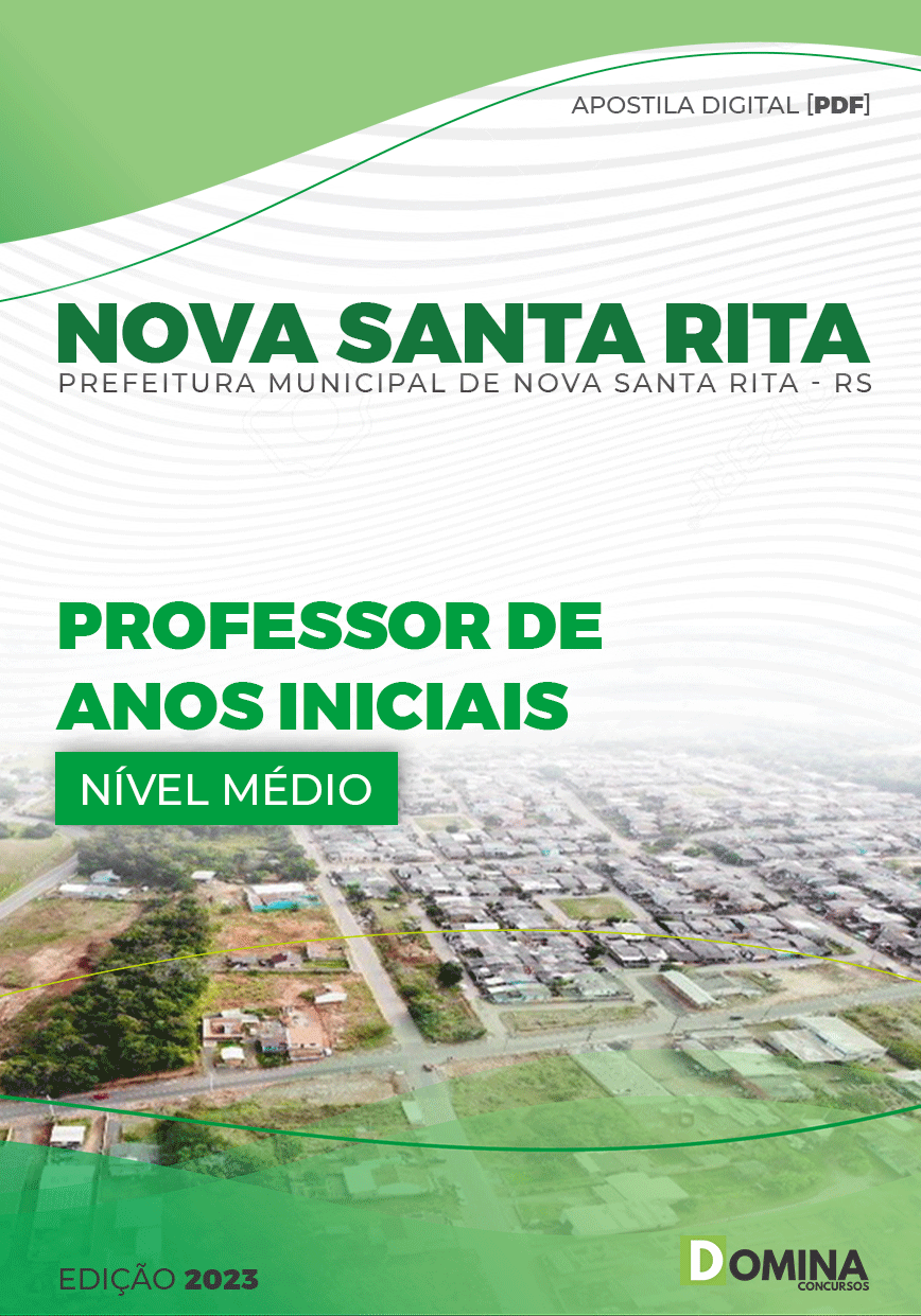 Apostila Pref Nova Santa Rita RS 2023 Professor Anos Iniciais