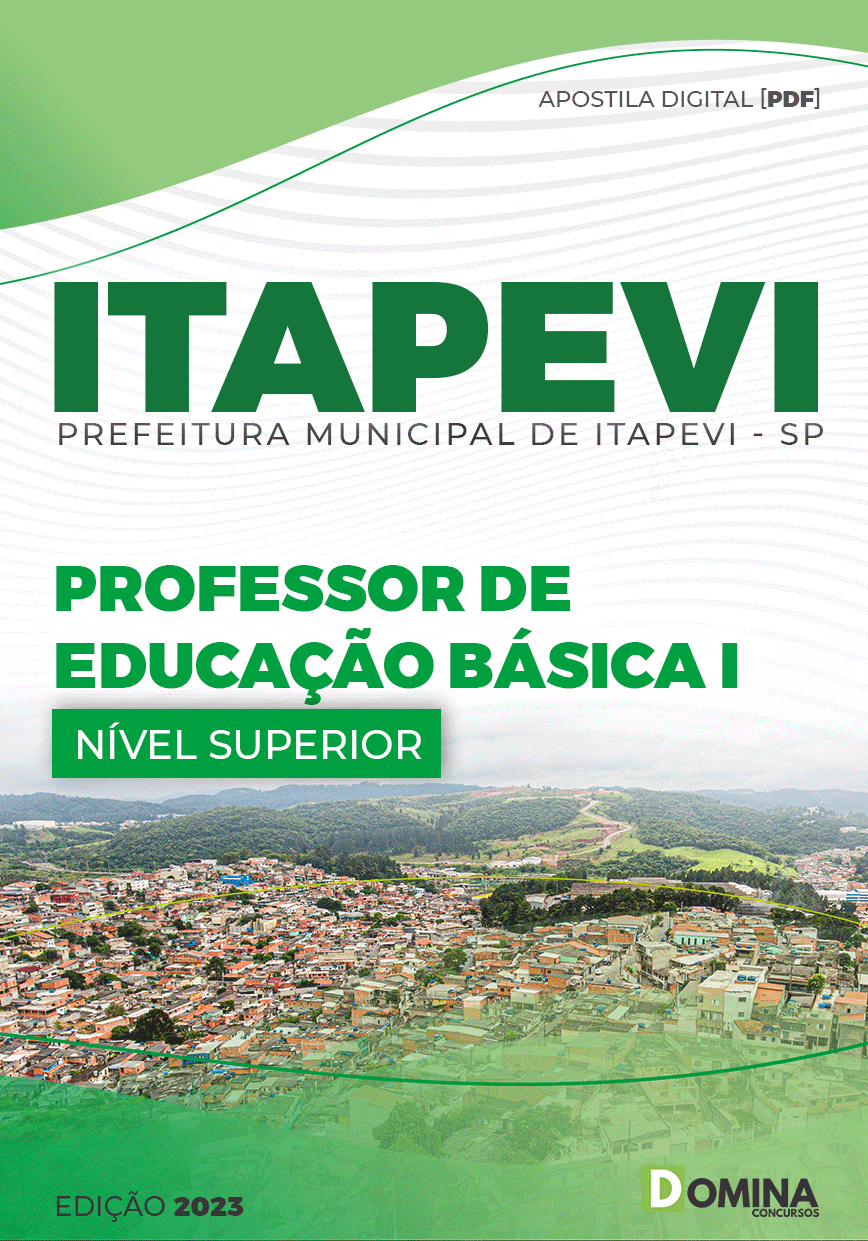 Apostila Pref Itapevi SP 2023 Professor Educação Básica I