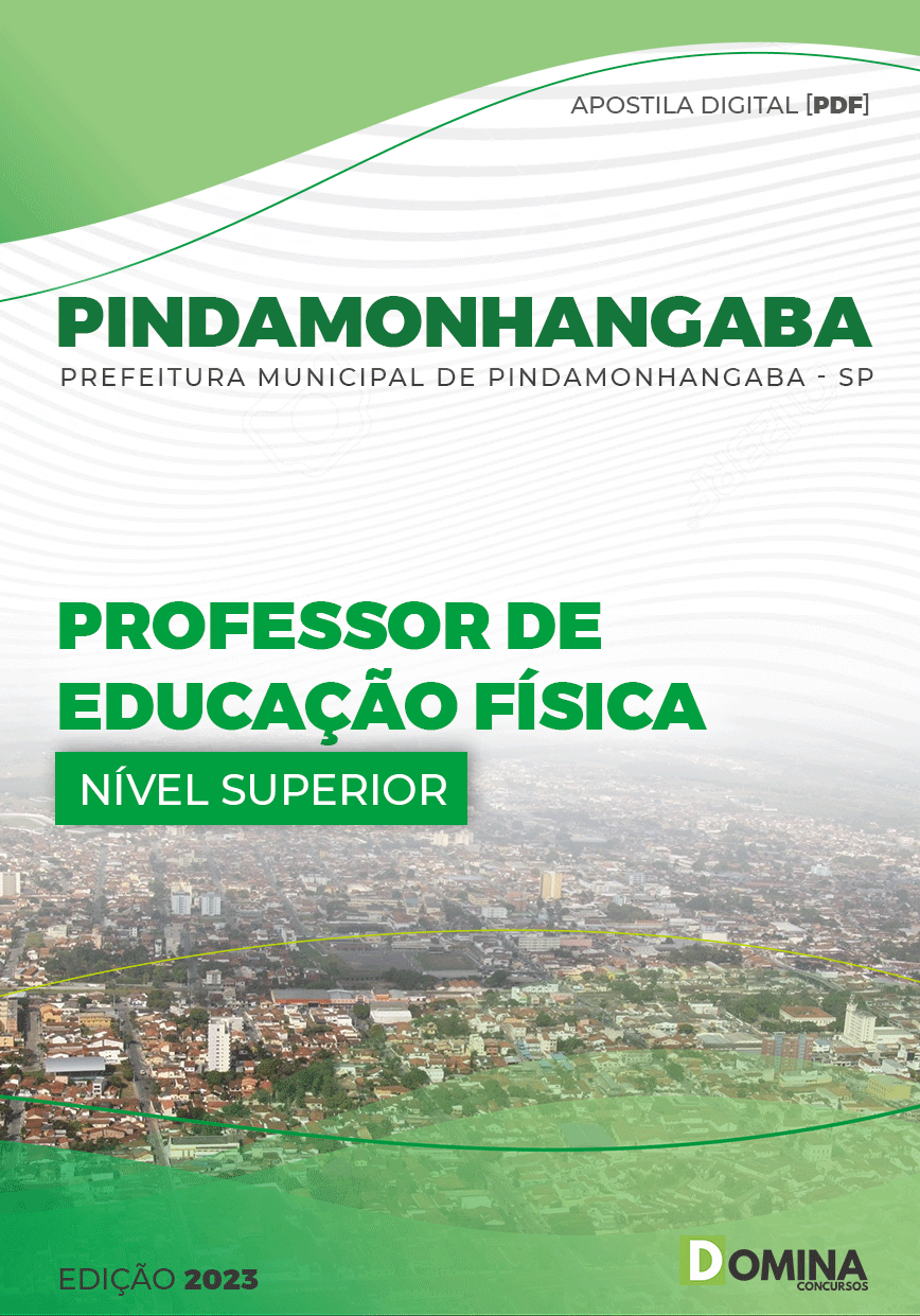 Apostila Pref Pindamonhangaba SP 2023 Professor Educação Física