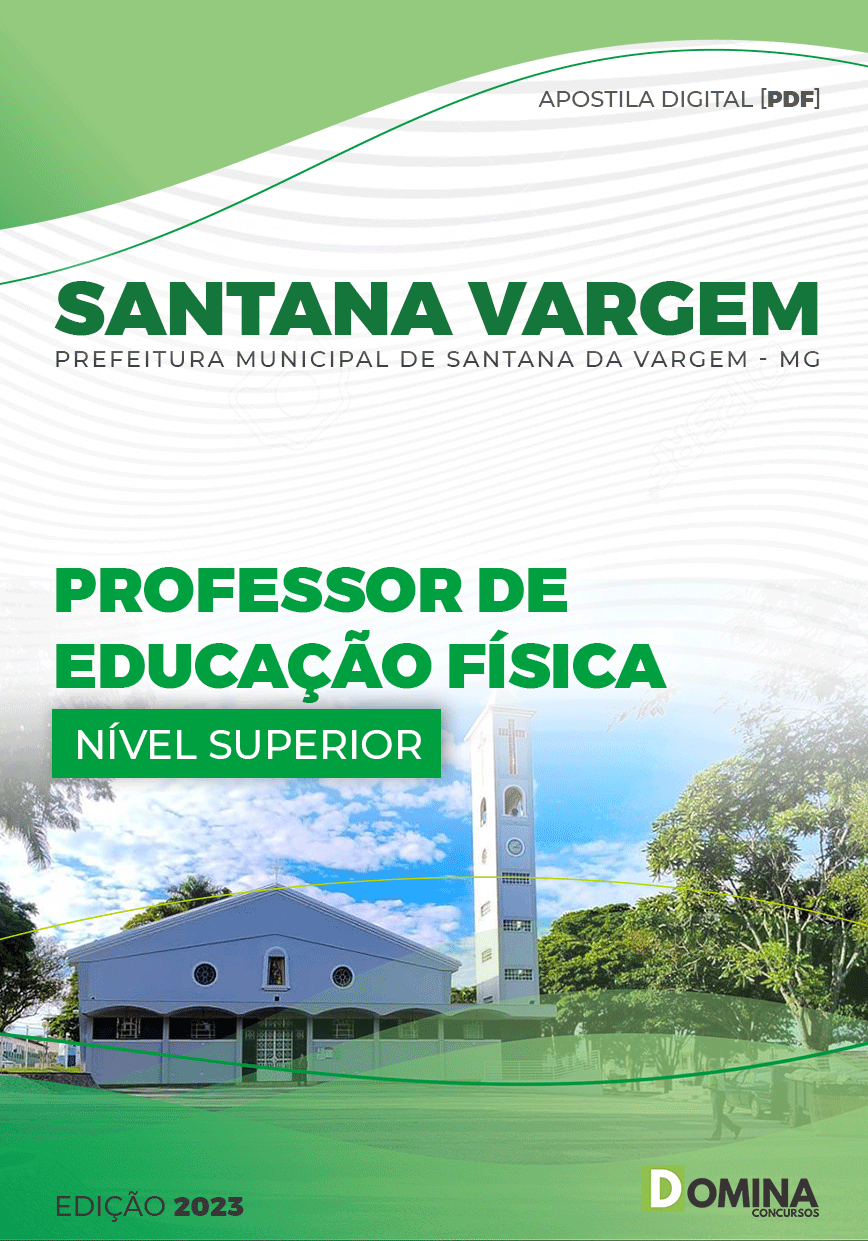 Apostila Pref Santana Vargem MG 2023 Professor Educação Física