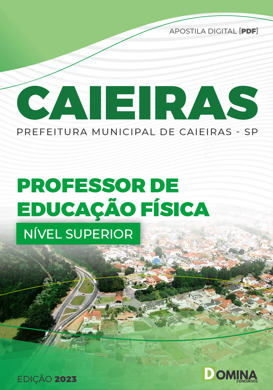Apostila Pref Caieiras SP 2023 Professor Educação Física EJA