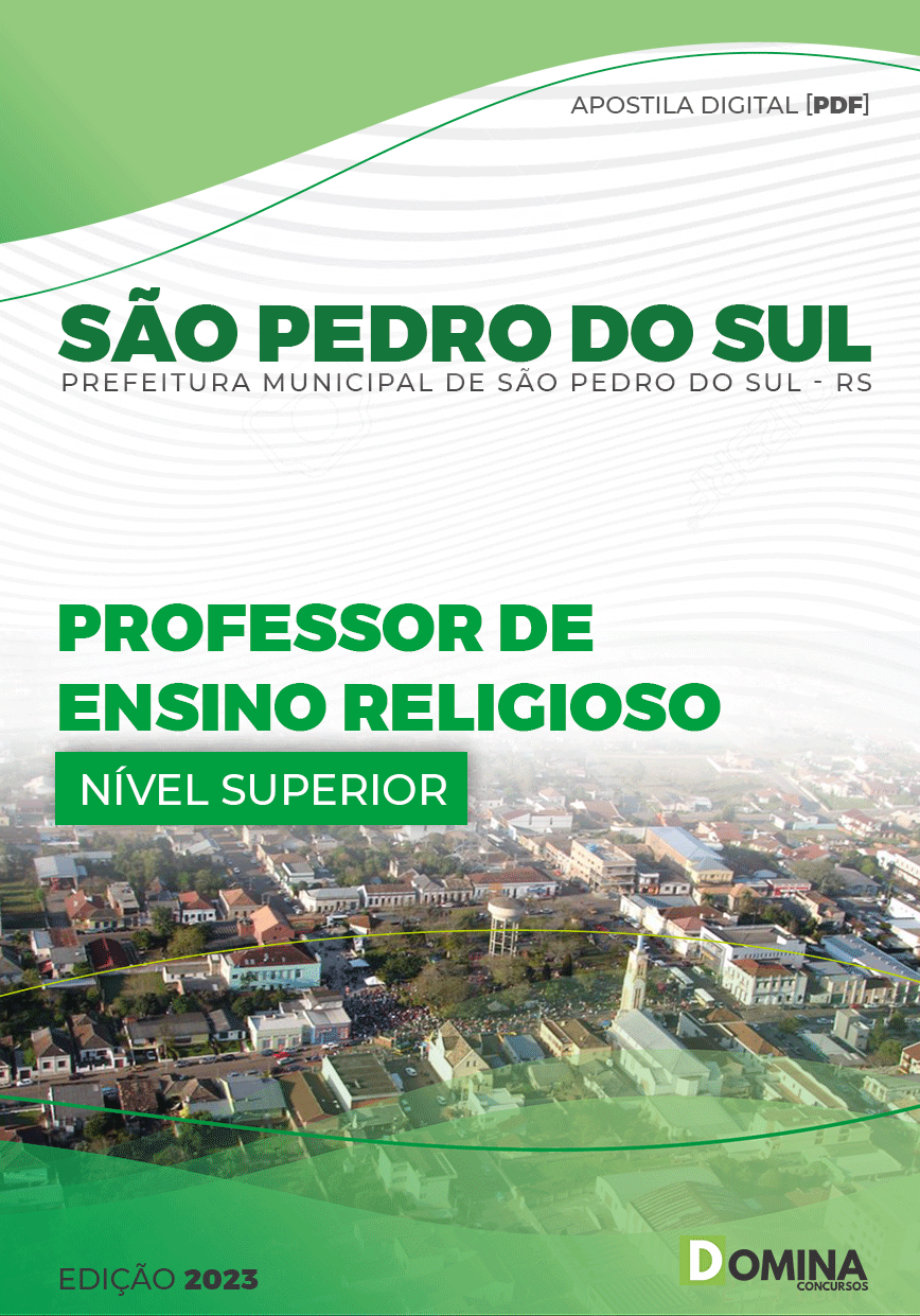 Apostila Pref São Pedro do Sul RS 2023 Professor Ensino Religioso