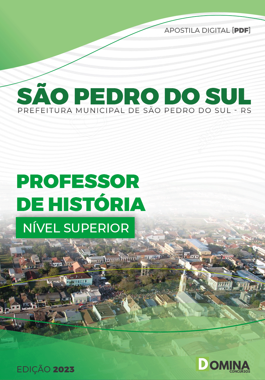 Apostila Pref São Pedro do Sul RS 2023 Professor História