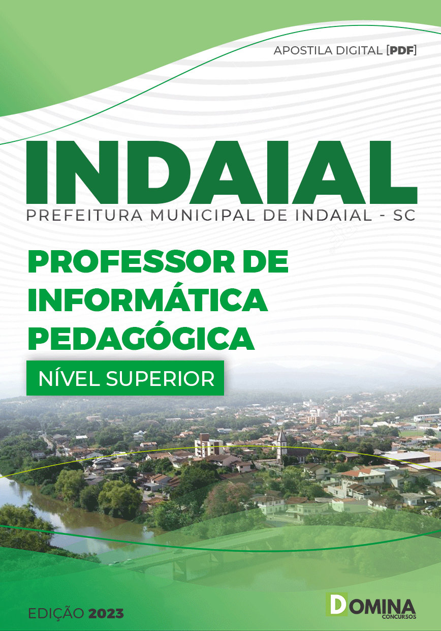 Apostila Pref Indaial SC 2023 Professor Informática Pedagógica