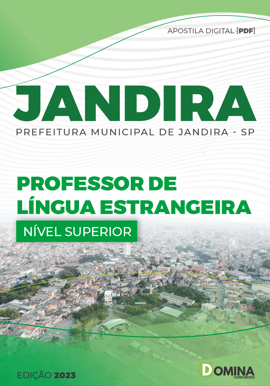 Apostila Pref Jandira SP 2023 Professor Língua Estrangeira