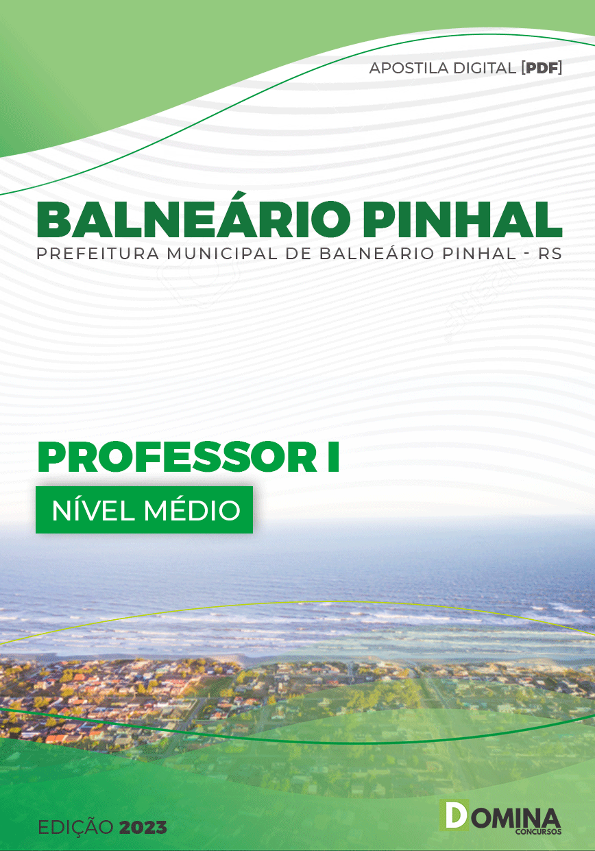 Apostila Digital Pref Balneário Pinhal RS 2023 Professor I