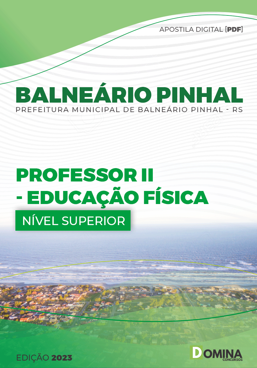 Apostila Pref Balneário Pinhal RS 2023 Professor II Educação Física