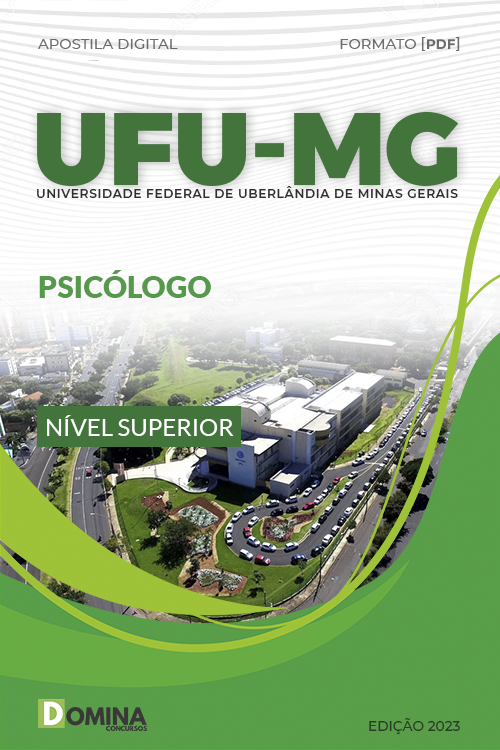 Apostila Digital Concurso UFU MG 2023 Psicólogo