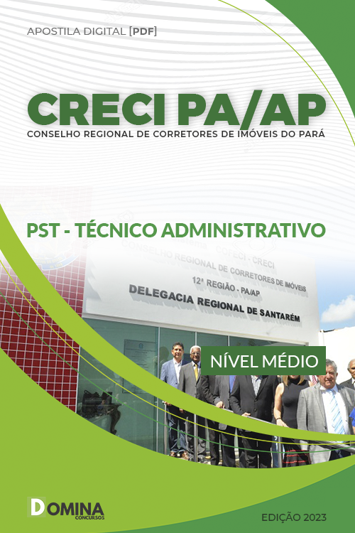 Apostila Concurso CRECI PA AP 2023 PST Técnico Administrativo