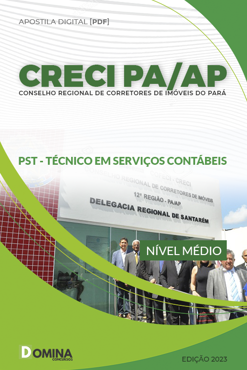 Apostila Concurso CRECI PA AP 2023 PST Técnico Serviços Contábeis
